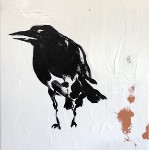 Lone Crow by Tom Leedy