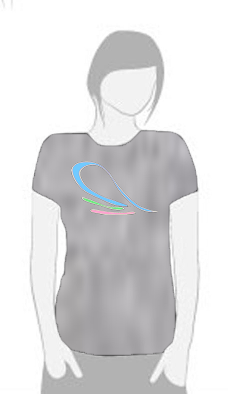 Moonlight Wave - T Shirt by Tom Leedy