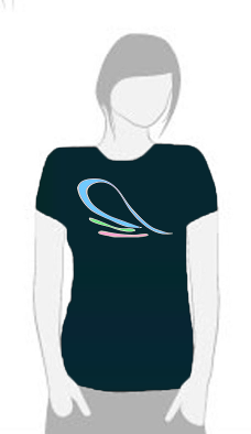 Moonlight Wave - T Shirt by Tom Leedy