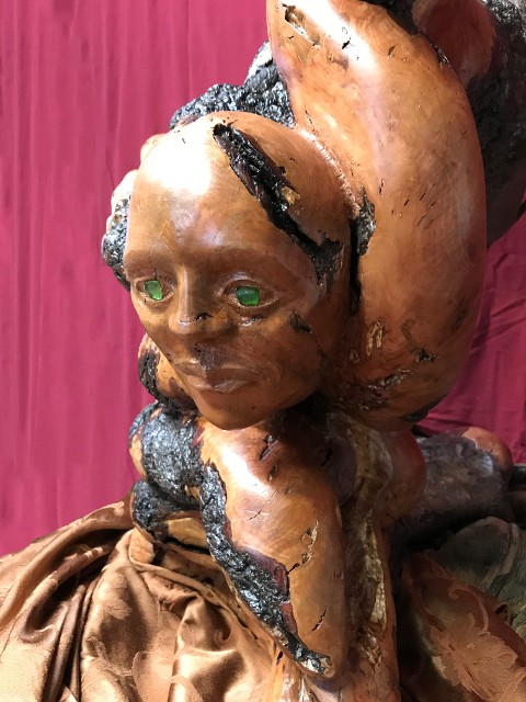 Medusa - Sculpture by Tom Leedy