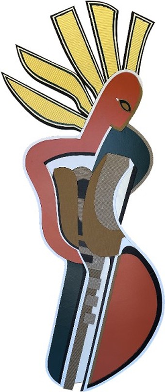 Athena # 2 - Mixed Media by Tom Leedy